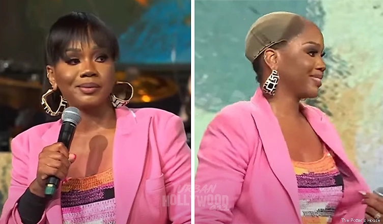 Viral Moment TD Jakes’s Daughter Sarah Jakes Roberts’s Wig Came Off While Preaching