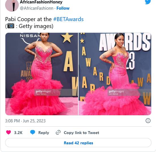 Bet Awards 2023: Pictures Of Uncle Waffles, Pabi Cooper, &Amp; K.o. On The Red Carpet Excite Mzansi 2