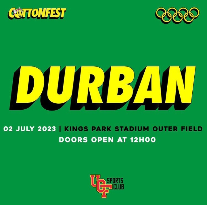 Cotton Fest Announces Lineup For First Durban Festival