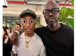 Black Coffee Shows Up For Pharrell Williams AT His First Louis Vuitton Show