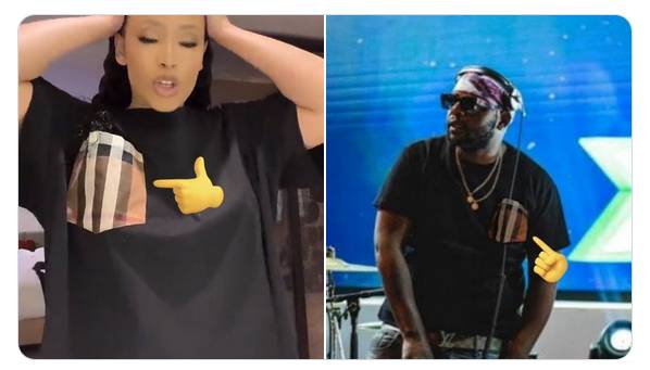 Back Together? Fans Curious As DJ Maphoris And Thuli Phongolo Rock Similar Outfit