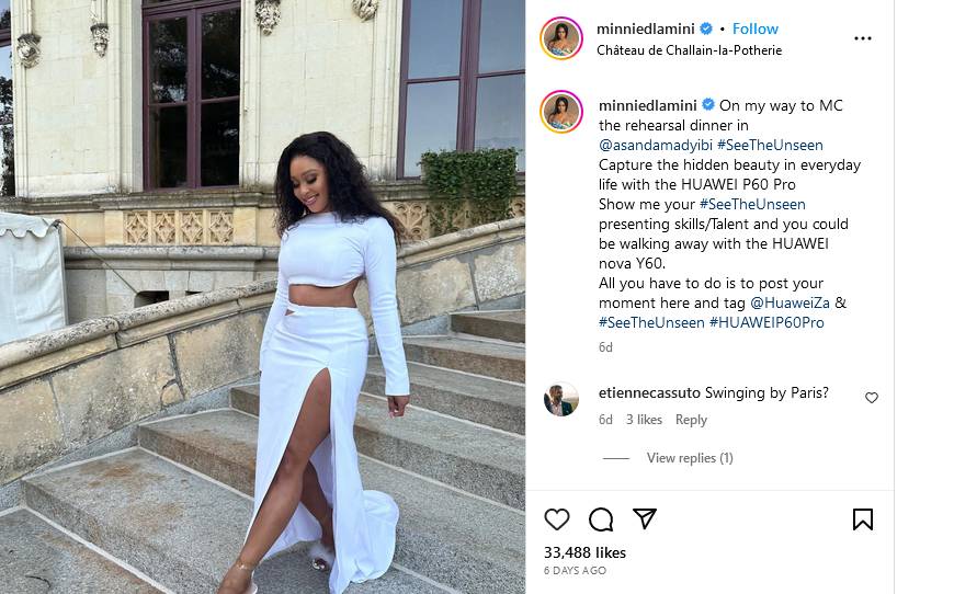 Mzansi Reacts As Minnie Dlamini Flaunts Toned Abs On A Trip To France 2