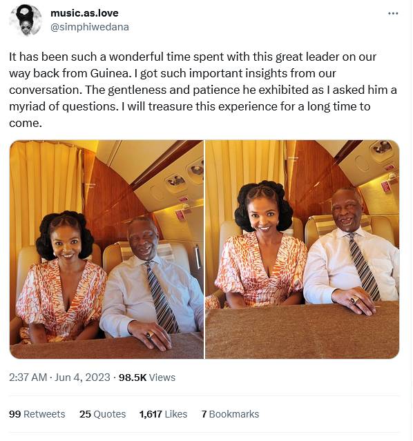 Singer Simphiwe Dana Reflects On Her Meeting With Former President Thabo Mbeki 2
