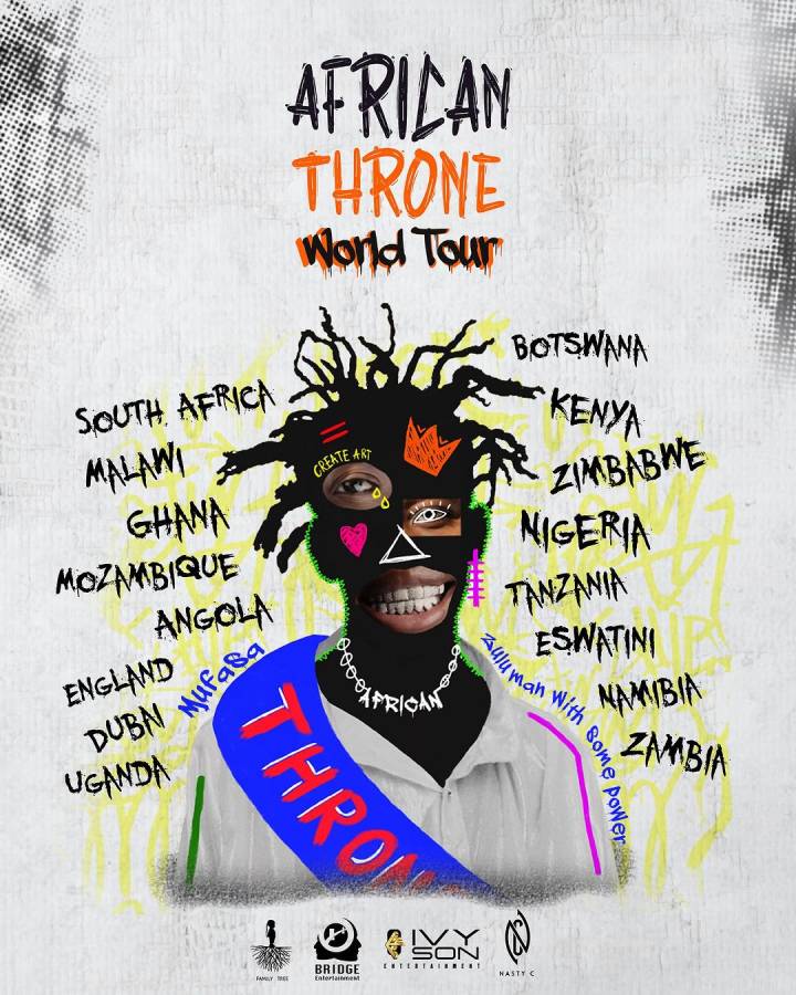 african throne tour dates