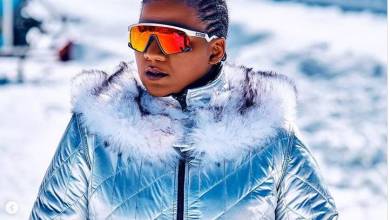 Mzansi Reacts As MaMkhize Shares Pictures From Her Skiing Adventures