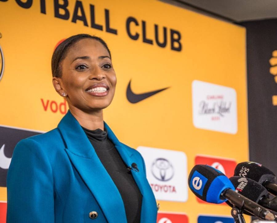 Jessica Motaung Cries Following Chiefs' Loss To Pirates 1