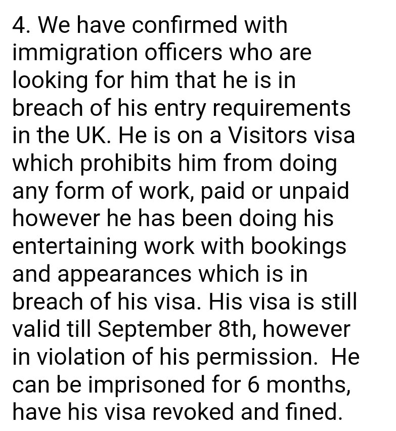 Sk Khoza Reportedly Breaches Immigration Law In The Uk, Risks 6 Months Imprisonment 3