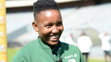 Andile Dlamini Celebrates Her Team’s COSAFA Success