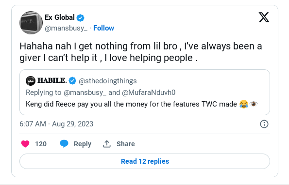 Ex Global Claims He Was Never Paid As Part Of Twc 2