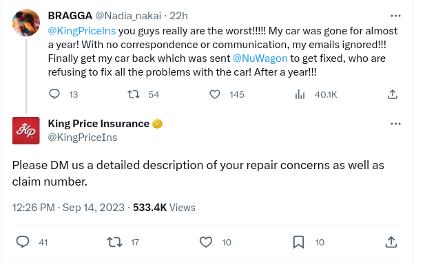 Nadia Nakai In Public Spat With Insurance Company Over Car 2