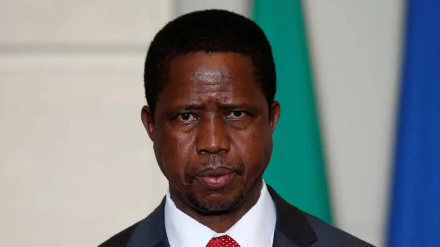 Zambia’s Ex-President Edgar Lungu’s Morning Jog Draws Police Attention