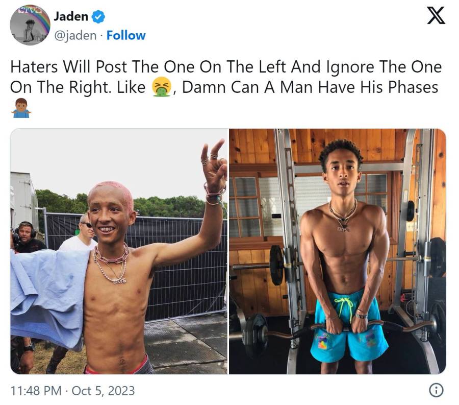 Jaden Smith'S Remarkable Physique Transformation: A Journey Beyond Aesthetics 2