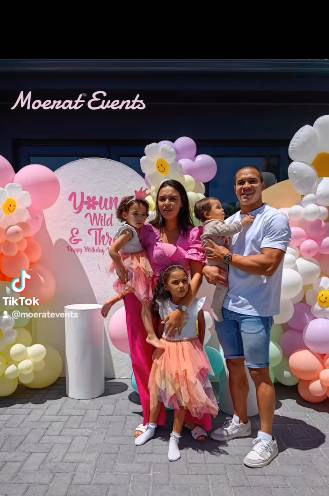 In Pictures: Cheslin Kolbe'S Wife Layla Celebrates Their Daughter Mila'S 3Rd Birthday 1