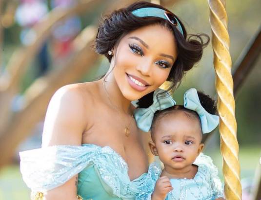 Faith Nketsi Shares Video With Her Adorable Daughter Sky 10
