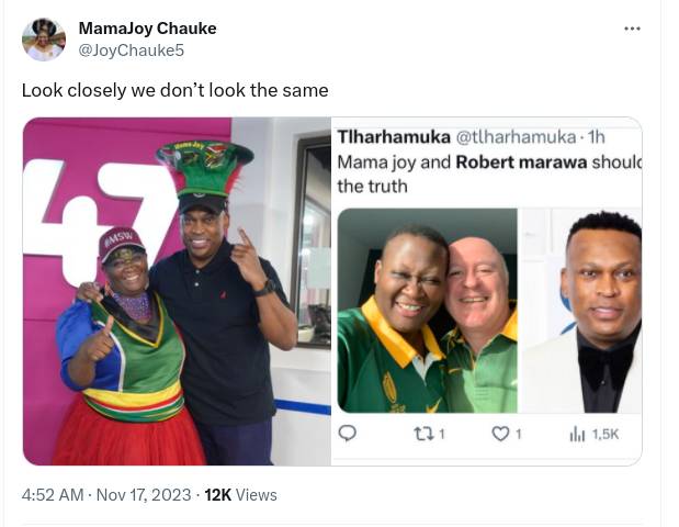 Mama Joy Reacts To Claims She Looks Like Robert Marawa 2