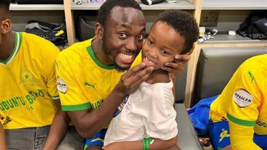 Watch Mamelodi Sundowns Players Celebrate African Football League Title Win With Their Kids