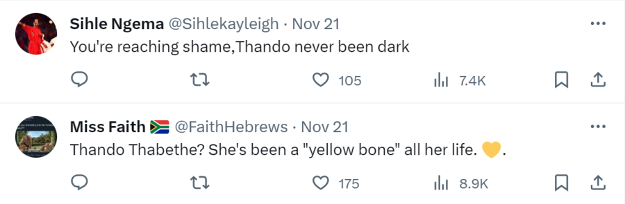 Thando Thabethe: In The Limelight Amid Skin Lightening Rumors 7