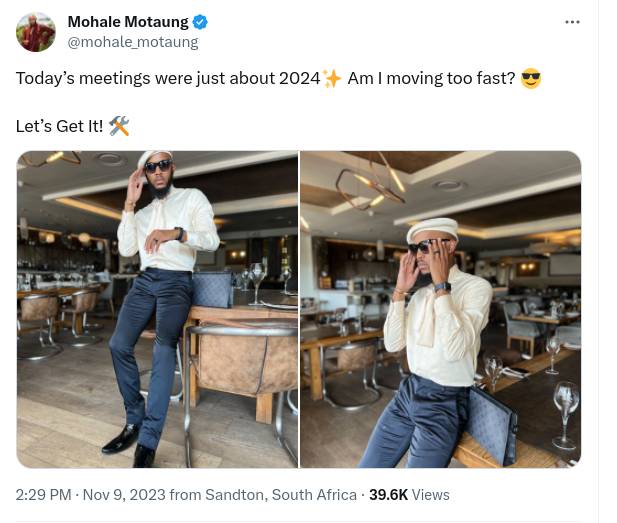 Mzansi Reacts As Mohale Hints At Being Engaged 1