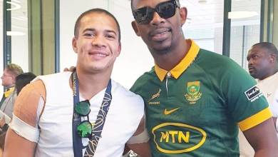 Springboks Star Cheslin Kolbe Posts Photo With Zakes Bantwini 13