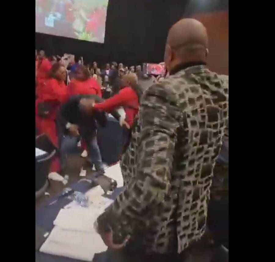 Tumult In Ethekwini: Eff'S Clash With Police At Council Meeting 1