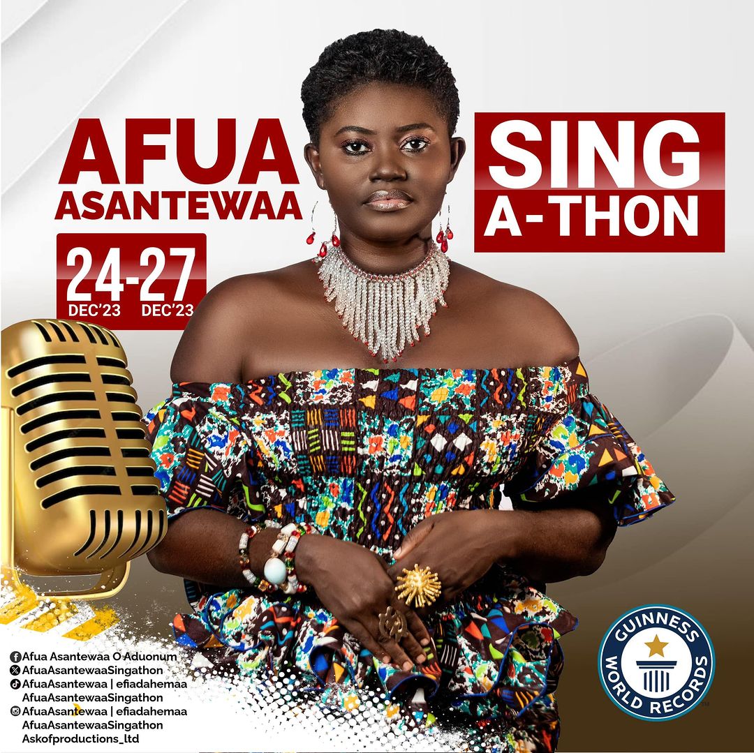 Afua Asantewaa'S Historic Singing Marathon: A New Record In Sight 1