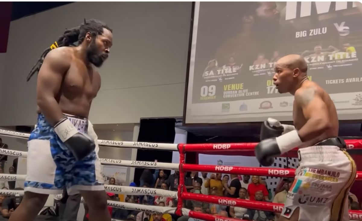 Clash Of Titans: Phumlani Njilo Triumphs Over Big Zulu In Celebrity Boxing Match 1