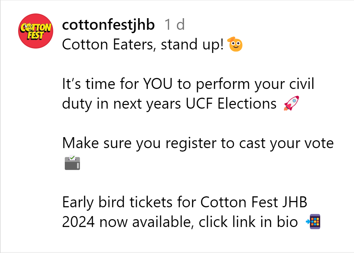 Cotton Fest 2024 Announced 2024 2