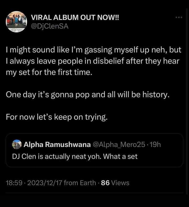 Dj Clen On The Impact Of His Set At Reece Effect Johannesburg 1