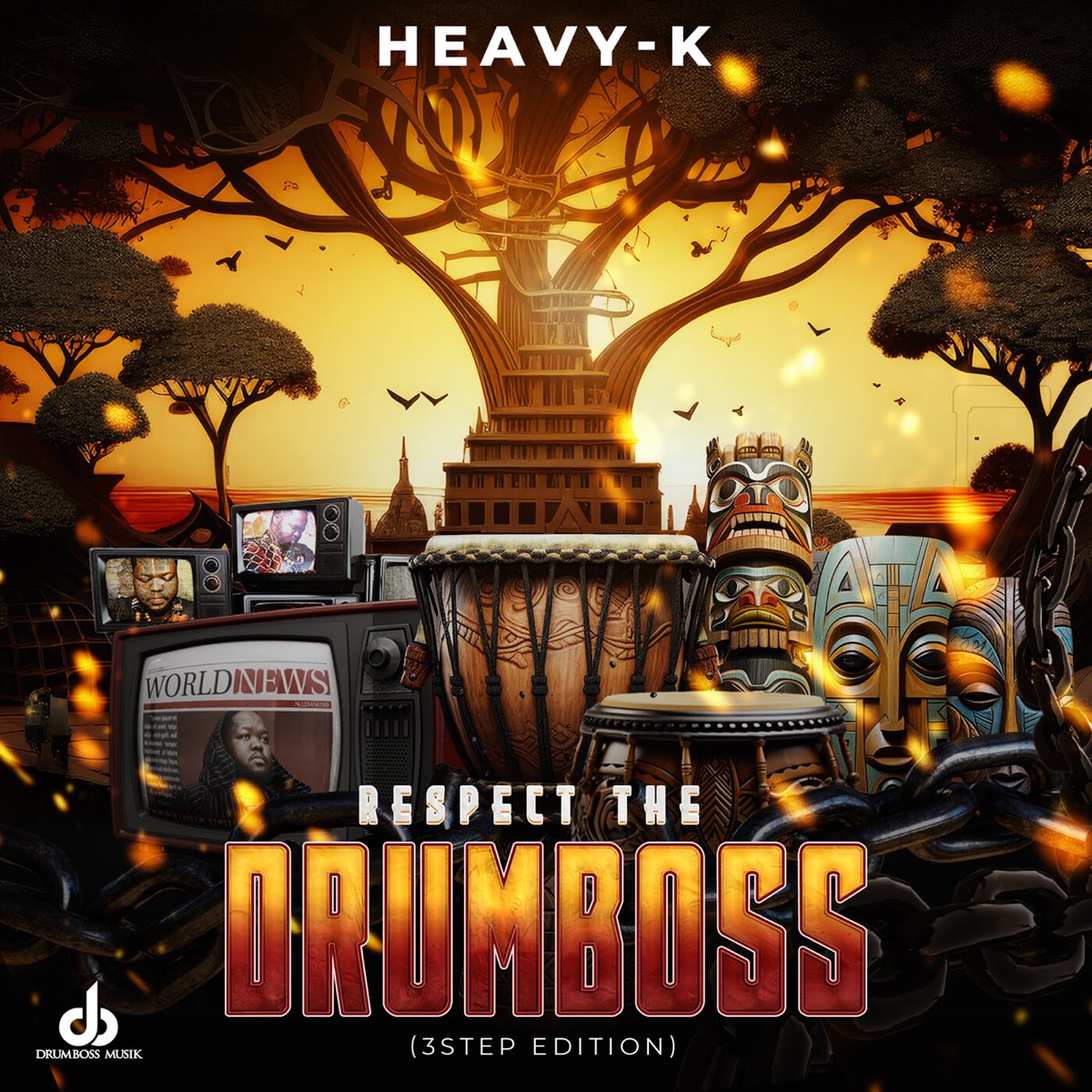 Heavy K – Respect The Drumboss (3 Step Edition) Album 1