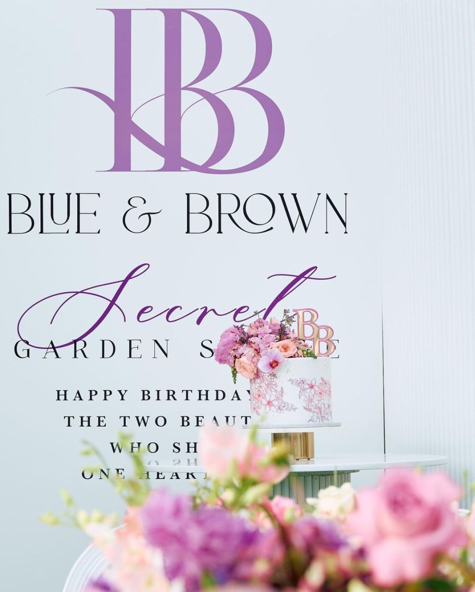 Blue Mbombo'S Lavish Birthday Celebration: A Blend Of Elegance And Secret Garden Charm 8