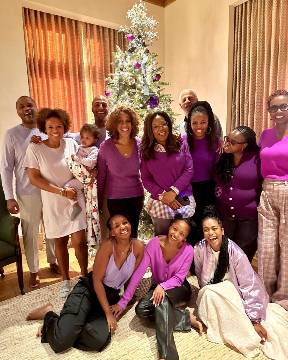 Nomzamo Mbatha'S Christmas With Oprah Winfrey Sparks Mixed Reactions 1
