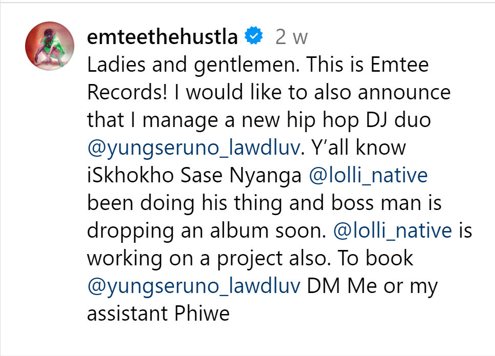 Charting New Territories: Emtee'S Bold Career Move And Expanding Empire 3