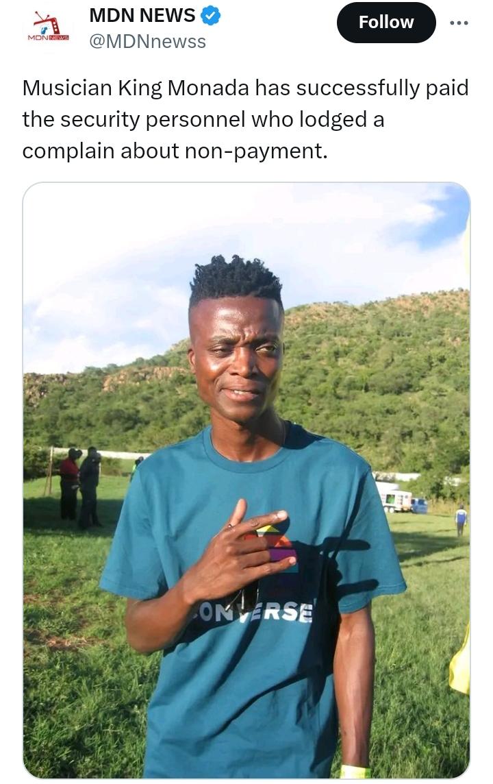 King Monada Pays The Security Personnel At His One Man Show 2