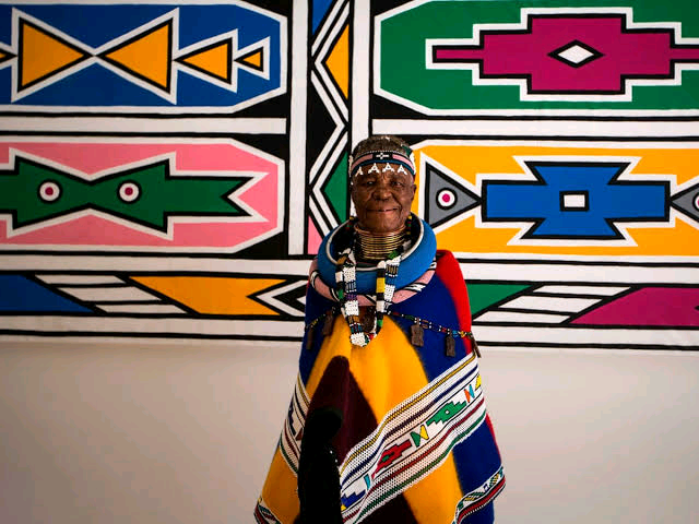 Cape Town Hosts B Retrospective Of Iconic Artist Esther Mahlangu 9
