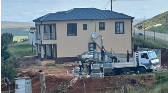 Dumi Mkokstad Is Building His Parents A Mansion In Kwazulu-Natal 2