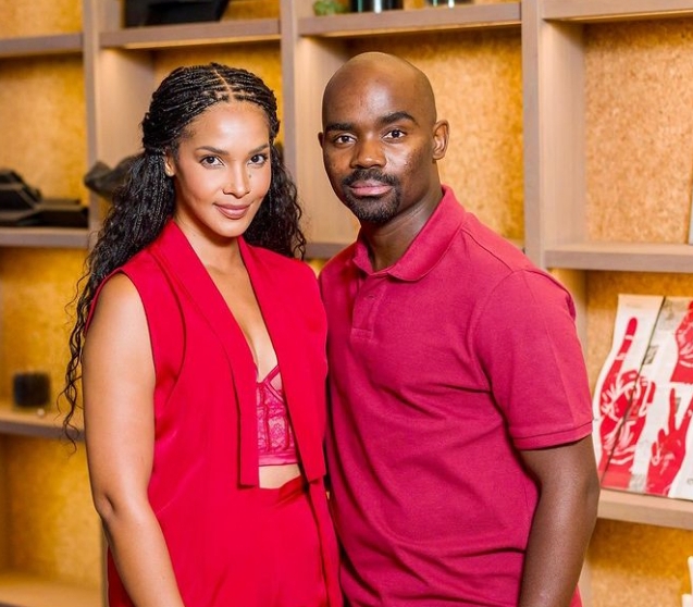 Liesl Laurie And Musa Mthombeni Shares Pictures Of Their Pre-Valentine’s Day Date 1