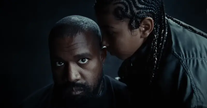 North West Debuts In Kanye West'S &Quot;Talking / Once Again&Quot; Music Video 3
