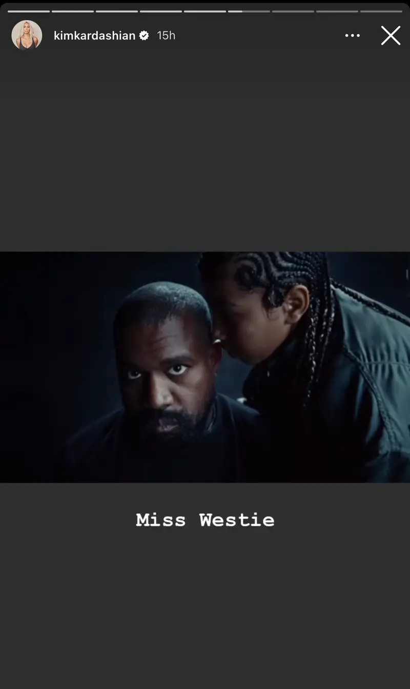 North West Debuts In Kanye West'S &Quot;Talking / Once Again&Quot; Music Video 2