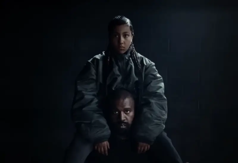 North West Debuts In Kanye West'S &Quot;Talking / Once Again&Quot; Music Video 4