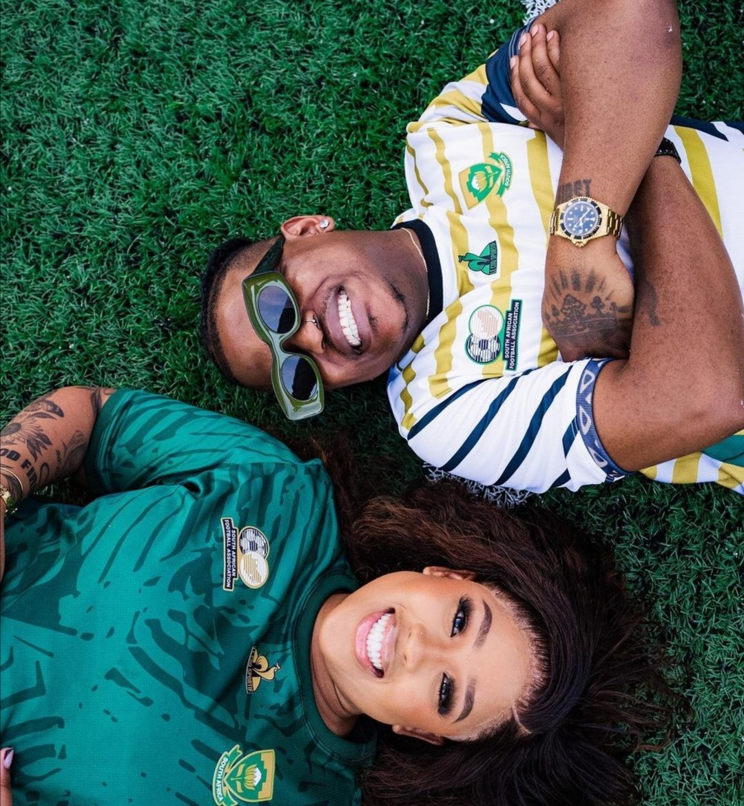 Pabi Cooper And Focalistic Spark Romance Rumors With Bafana-Themed Photoshoot 1