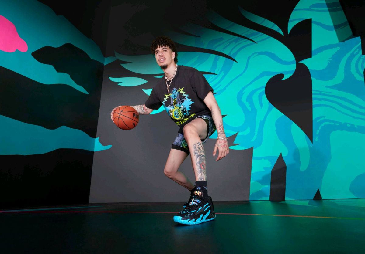 Puma Has Launched Mb.03 Blue Hive With Lamelo Ball 10