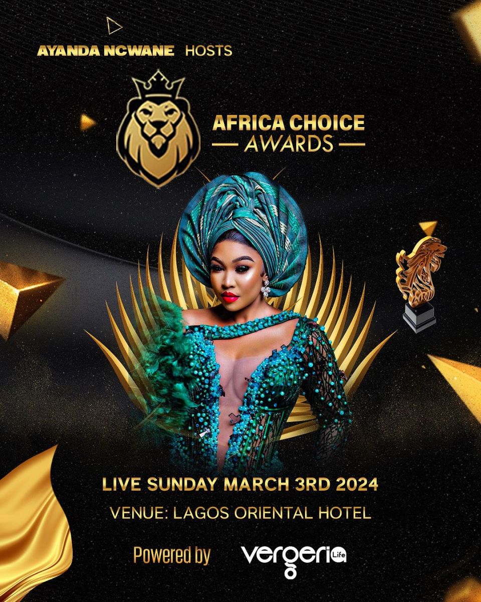 Ayanda Ncwane Lights Up Lagos: A Fusion Of Fashion And Culture At The Africa Choice Awards 1