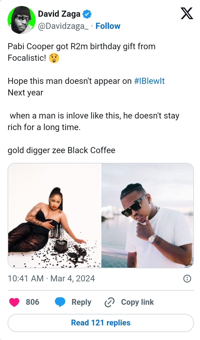Focalistic Allegedly Gifted Girlfriend Pabi Cooper R2M On Her Birthday 2
