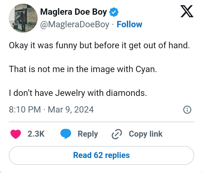 Maglera Doe Boy Reacts To Cyan Boujee Dating Rumours 2