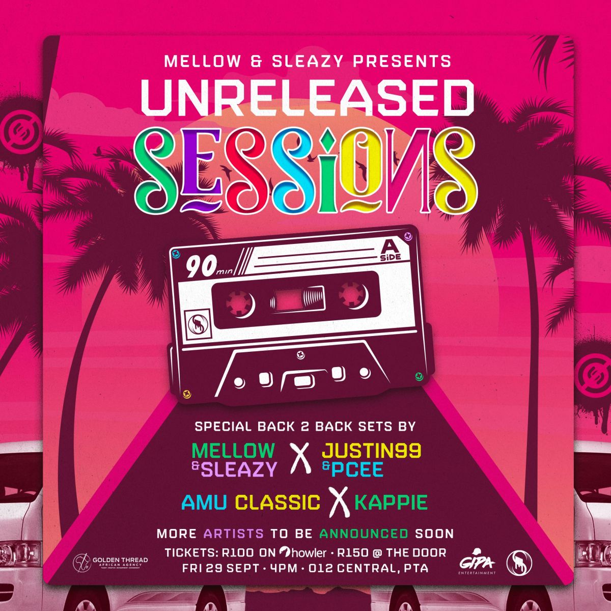 Mellow &Amp; Sleazy, Justin99 &Amp; Pcee – Unreleased Sessions Mix 1