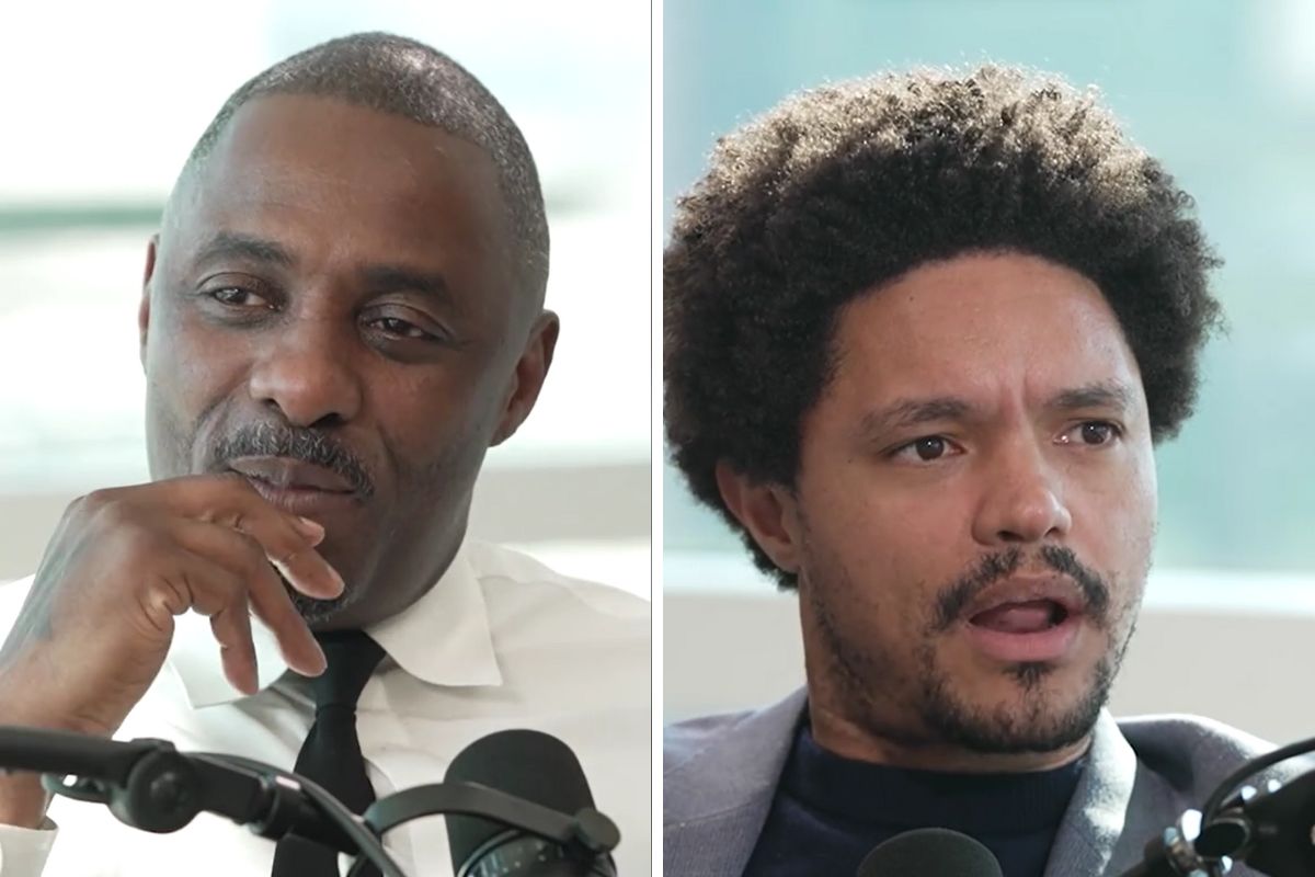 Trevor Noah And Idris Elba Engage In A Hilarious Mandela Vs. Obama Impression Battle 1