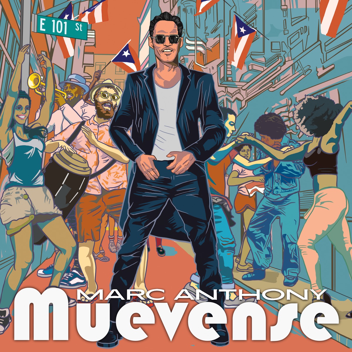 Marc Anthony - Muevense Album 1