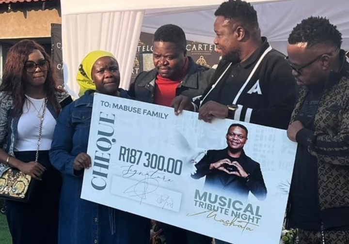 Dj Mashata'S Friends Give Proceeds From His Tribute Concert To His Family 4