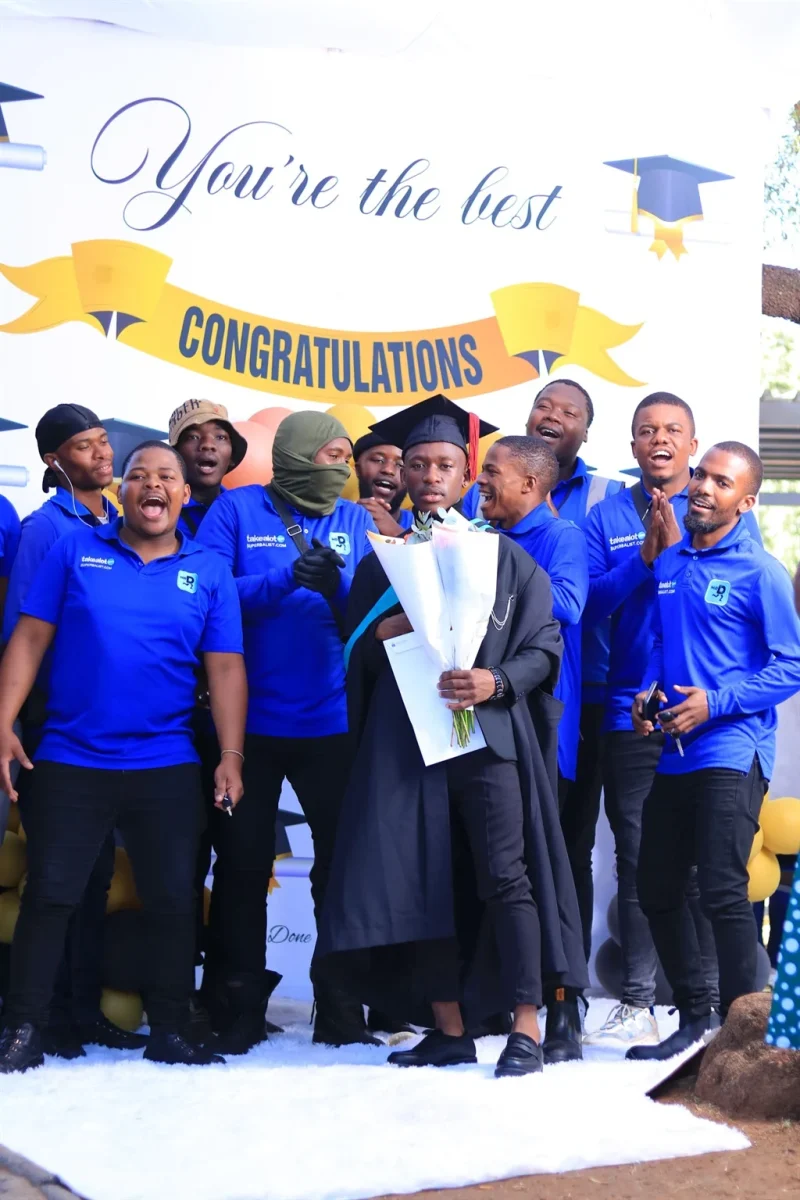 Tshireletso Makabe'S Journey From Delivery Driver To Graduate 2