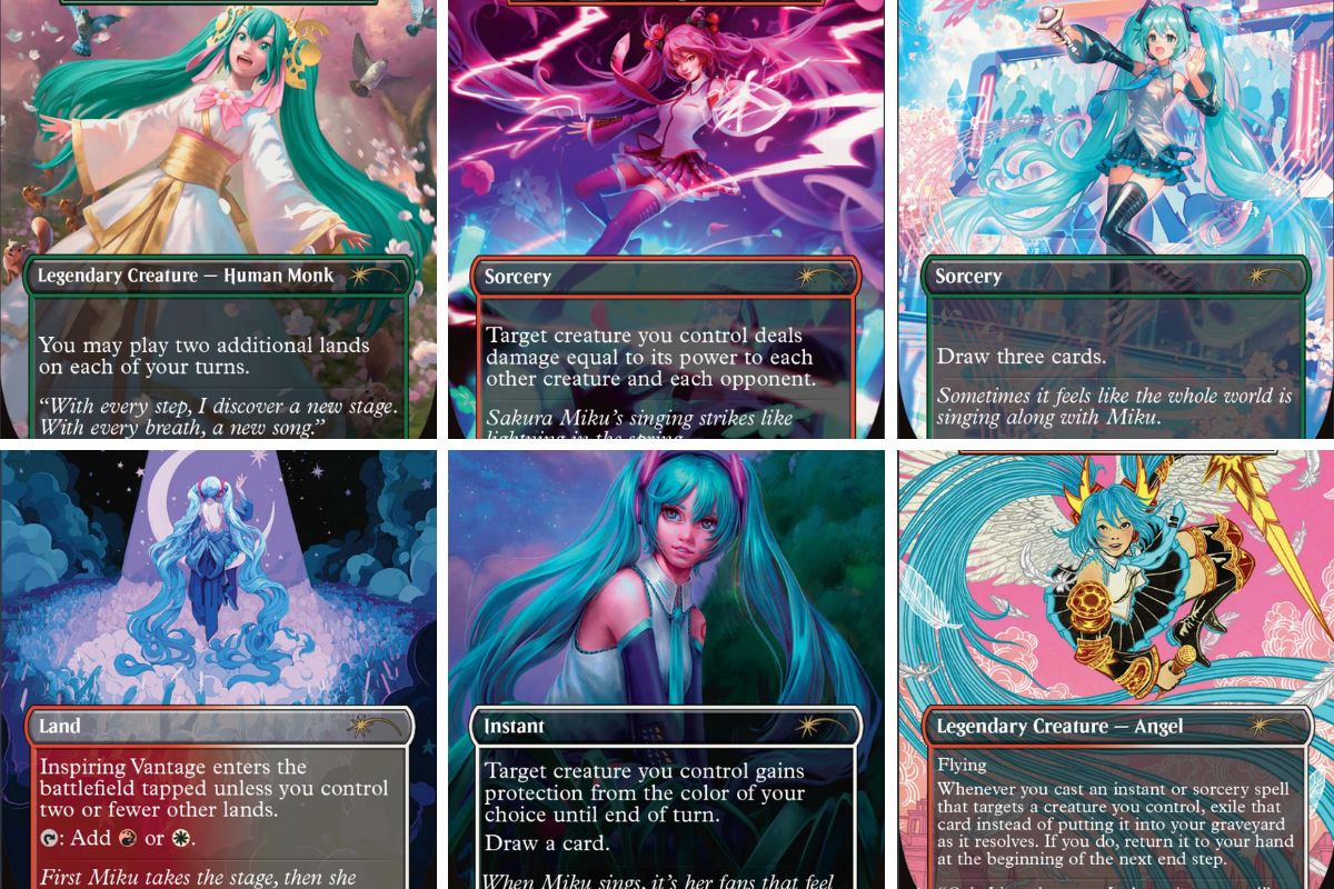 Hatsune Miku Joins Magic: The Gathering In Exclusive Secret Lair Collaboration 11